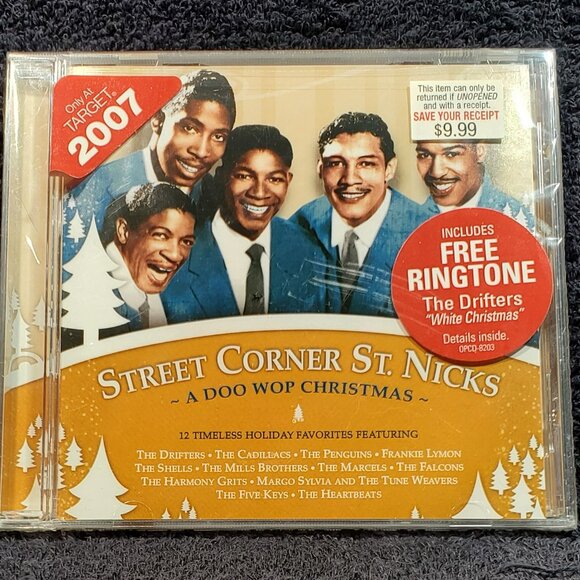 VINTAGE  STREET CORNER ST. NICKS...DOO WOP CHRISTMAS COMPACT DISC.. - Picture 1 of 2